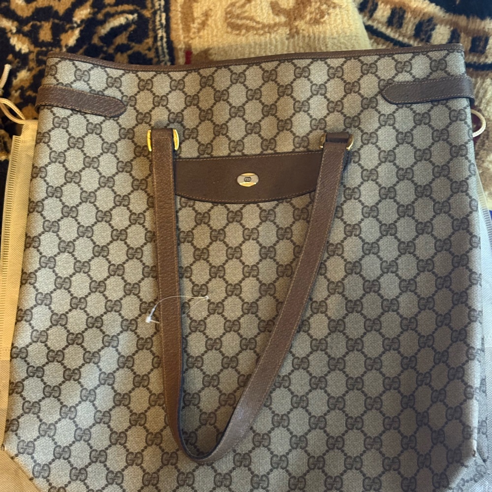 Gucci GG supreme large canvas bag - Picture 3 of 14